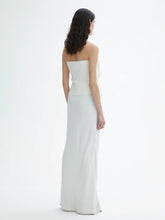 Load image into Gallery viewer, House of Dagmar Sculpted Tube Top, White
