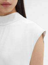 Load image into Gallery viewer, DAGMAR Shiny Sleeveless Top, Oyster