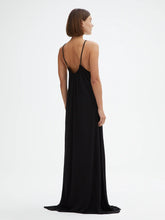 Load image into Gallery viewer, House of Dagmar Drawstring Dress, Black