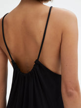 Load image into Gallery viewer, House of Dagmar Drawstring Dress, Black