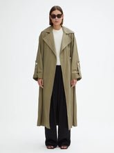 Load image into Gallery viewer, House of Dagmar Cotton Trenchcoat
