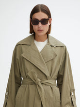 Load image into Gallery viewer, House of Dagmar Cotton Trenchcoat