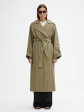 Load image into Gallery viewer, House of Dagmar Cotton Trenchcoat