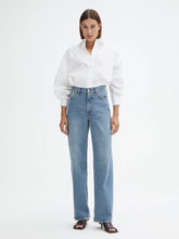 Load image into Gallery viewer, DAGMAR Wide Leg Denim, Light Blue