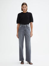 Load image into Gallery viewer, DAGMAR Wide Leg Denim, Grey