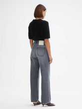 Load image into Gallery viewer, DAGMAR Wide Leg Denim, Grey