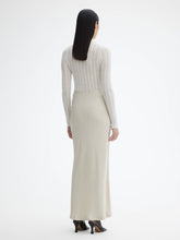 Load image into Gallery viewer, DAGMAR Maxi Skirt - Pearl Grey