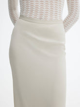 Load image into Gallery viewer, DAGMAR Maxi Skirt - Pearl Grey