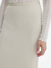 Load image into Gallery viewer, DAGMAR Maxi Skirt - Pearl Grey