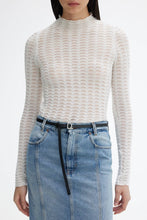 Load image into Gallery viewer, DAGMAR Lace Knit Top - Off White