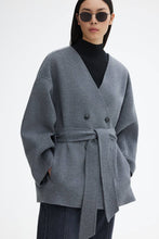 Load image into Gallery viewer, DAGMAR Doubé Jacket, Gey Melange