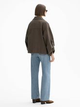 Load image into Gallery viewer, DAGMAR Aviator Jacket, Dusty Brown