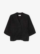 Load image into Gallery viewer, DAGMAR Short Wool Cardigan, Black