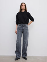 Load image into Gallery viewer, DAGMAR Loose Fit Denim, Light Grey