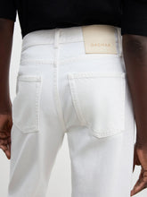Load image into Gallery viewer, DAGMAR Loose Fit Denim, White