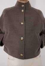 Load image into Gallery viewer, Lou Lou de Saison Nyma cropped jacket - Grey Melange
