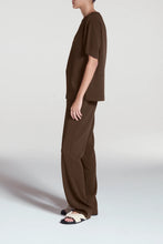 Load image into Gallery viewer, ASCENO Talia Coffee Viscose Crepe