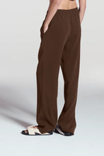 Load image into Gallery viewer, ASCENO Aurelia Trouser Coffee Viscose Crepe