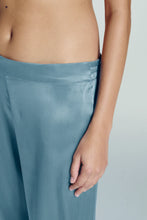 Load image into Gallery viewer, ASCENO London Bottom, Dust Blue Silk