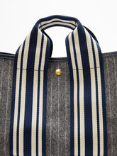 Load image into Gallery viewer, Rue de Verneuil Traversée L - Flannel Equestrian Striped Grey