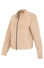 Load image into Gallery viewer, FRAUENSCHUH Golda Leather Jacket, Caramel