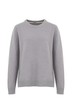Load image into Gallery viewer, FRAUENSCHUH Leyla Cashmere Sweater WS, Cement
