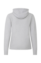 Load image into Gallery viewer, FRAUENSCHUH Solea Cashmere Hoodie, Light Silver