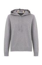 Load image into Gallery viewer, FRAUENSCHUH Solea Cashmere Hoodie WS, Cement