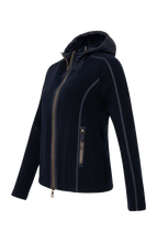 Load image into Gallery viewer, FRAUENSCHUH Rania Biodegradable Fleece Jacket BF, Midnight