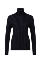 Load image into Gallery viewer, FRAUENSCHUH MarleenDyed Turtleneck, Black