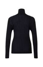 Load image into Gallery viewer, FRAUENSCHUH MarleenDyed Turtleneck, Black