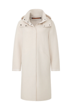 Load image into Gallery viewer, FRAUENSCHUH Ellen Cooked Wool Coat with Hood, Shell
