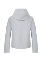 Load image into Gallery viewer, FRAUENSCHUH Patrizia Wool Jacket with Hood, Ice Blue