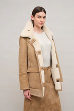 Load image into Gallery viewer, FRAUENSCHUH Marah Lambswool Leather Jacket
