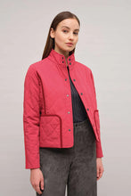 Load image into Gallery viewer, FRAUENSCHUH ClaraMulti, Quilted and Loden Jacket, Poppy