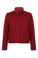 Load image into Gallery viewer, FRAUENSCHUH ClaraMulti, Quilted and Loden Jacket, Poppy