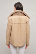 Load image into Gallery viewer, FRAUENSCHUH Dolli Lambskin Jacket, Sesame