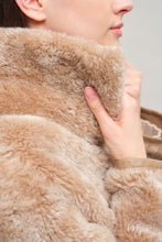Load image into Gallery viewer, FRAUENSCHUH Dolli Lambskin Jacket, Sesame