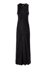 Load image into Gallery viewer, ASCENO Valencia Slip Dress, Black Silk