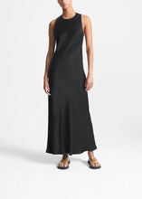 Load image into Gallery viewer, ASCENO Valencia Slip Dress, Black Silk