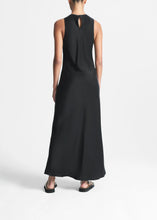 Load image into Gallery viewer, ASCENO Valencia Slip Dress, Black Silk