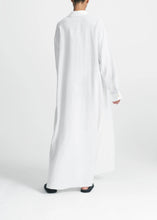 Load image into Gallery viewer, ASCENO Lisbon Dress, White Organic Linen