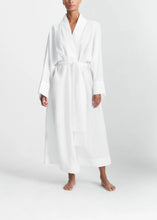 Load image into Gallery viewer, ASCENO Athens Robe, Organic White Linen