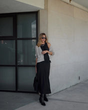 Load image into Gallery viewer, ASCENO Valencia Slip Dress, Black Silk