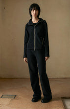 Load image into Gallery viewer, FRAUENSCHUH Rania Biodegradable Fleece Jacket BF, Black