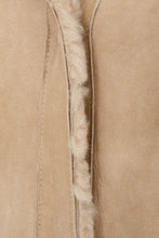 Load image into Gallery viewer, FRAUENSCHUH Olivera Lambskin Coat, Sesame