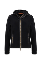 Load image into Gallery viewer, FRAUENSCHUH Rania Biodegradable Fleece Jacket BF, Black