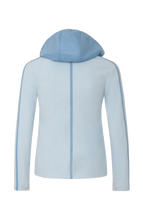 Load image into Gallery viewer, FRAUENSCHUH Rania Biodegradable Fleece Jacket BF, Light Sky