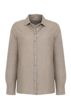 Load image into Gallery viewer, FRAUENSCHUH Juna Linen Shirt, Savannah