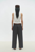 Load image into Gallery viewer, CORDERA Checkered Cotton & Cashmere Waistcoat, off White